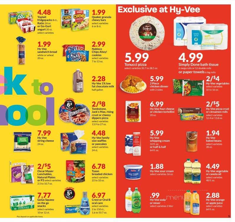 Hy-Vee - Omaha, NE menu_pic