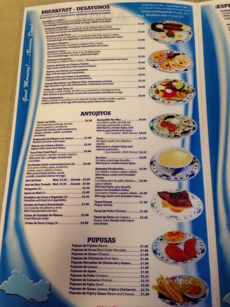 La Roca - Houston, TX menu_pic