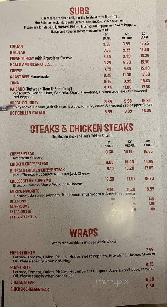 Ioannoni's Bullroasters - New Castle, DE menu_pic