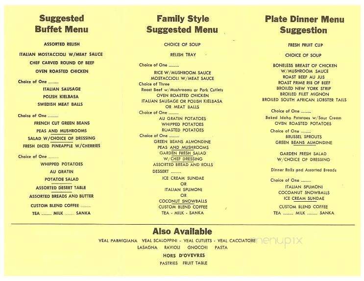Villa Penna Ristorante - Sterling Heights, MI menu_pic