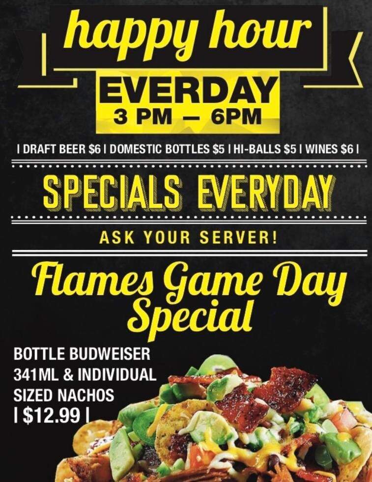 Tops Pizza & Steakhouse - Calgary, AB menu_pic