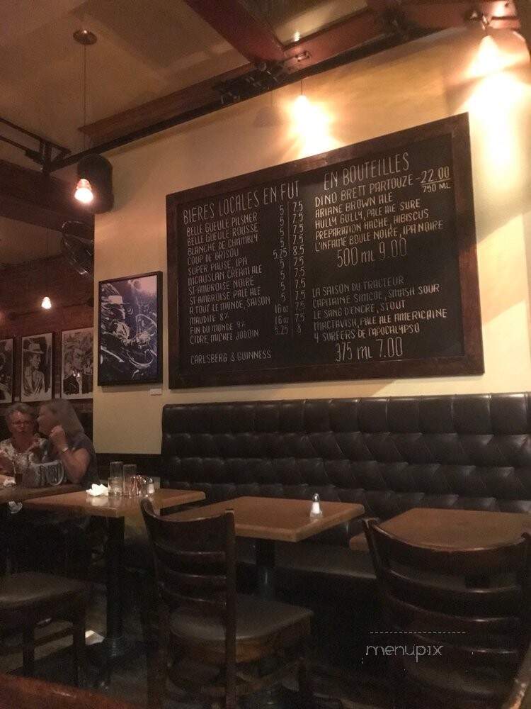 Nyks Pub & Grill - Montreal, QC menu_pic