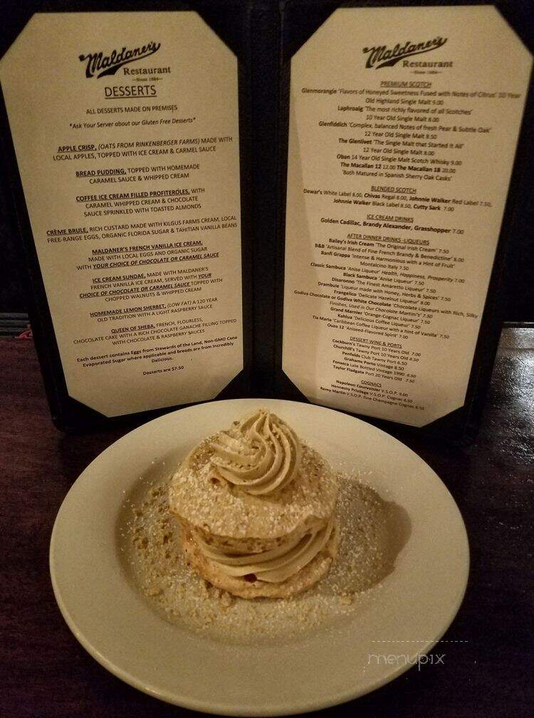 Maldaner's Restaurant - Springfield, IL menu_pic