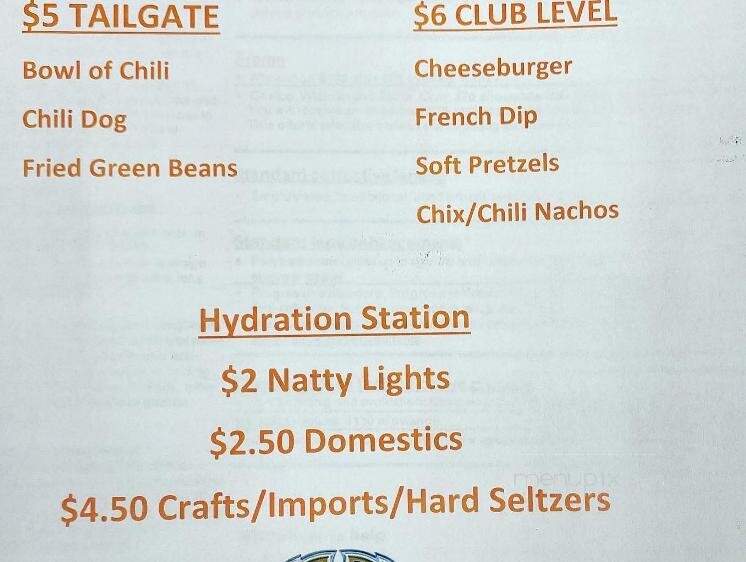 Kirby's Pub - Ocean City, MD menu_pic