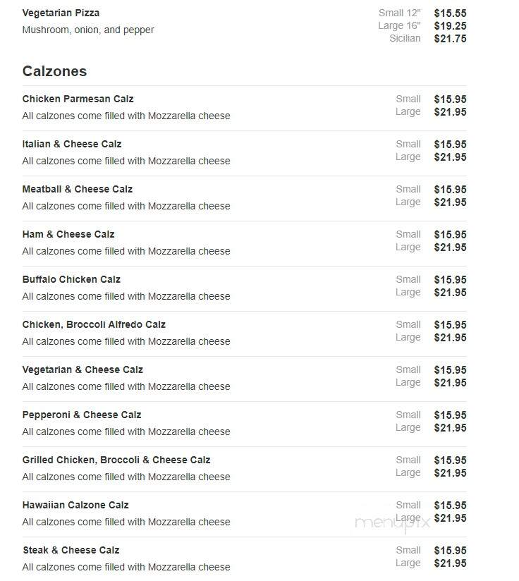 Main Street Deli - Weymouth, MA menu_pic