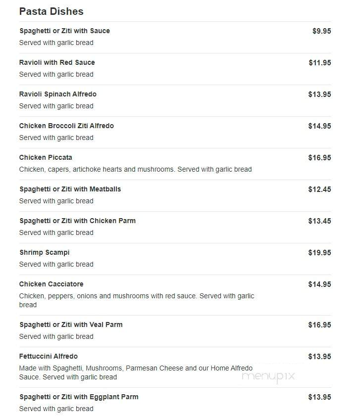 Main Street Deli - Weymouth, MA menu_pic