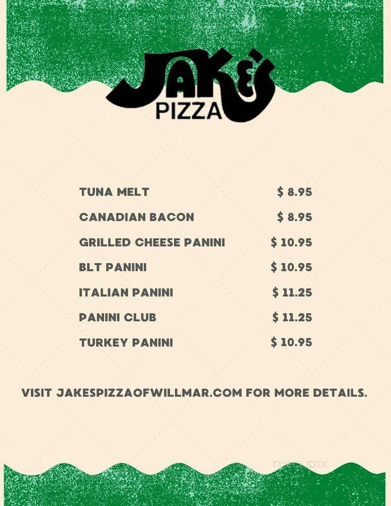 Jake's Pizza - Willmar, MN