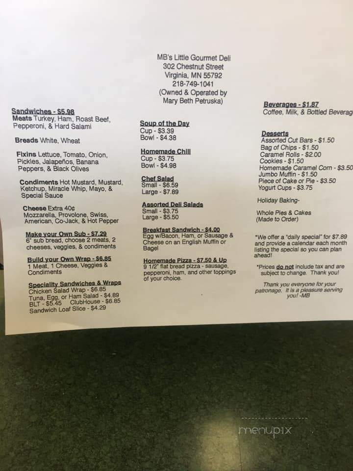 Little Gourmet Deli - Virginia, MN