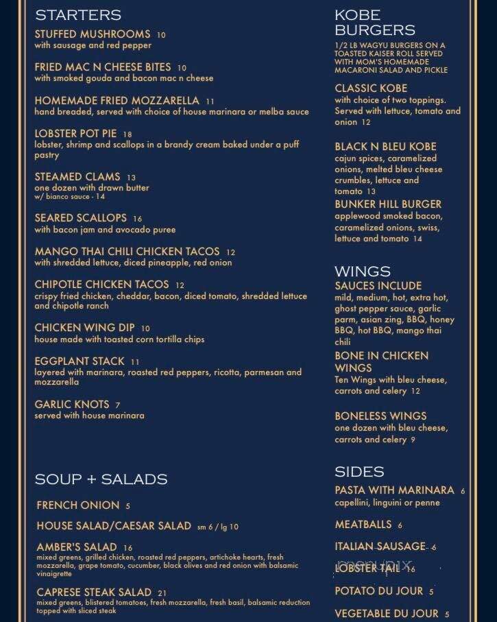 Joe's Tavern - Cohoes, NY menu_pic