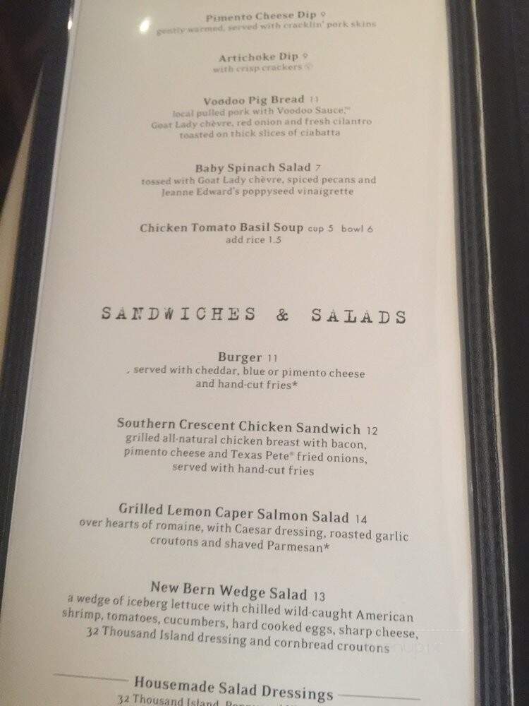 Lucky 32 Restaurant - Greensboro, NC menu_pic