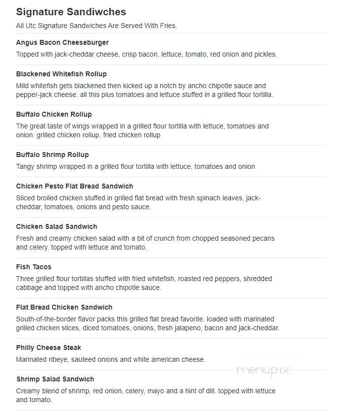 Up The Creek Fish Camp & Grill - Minot, ND menu_pic