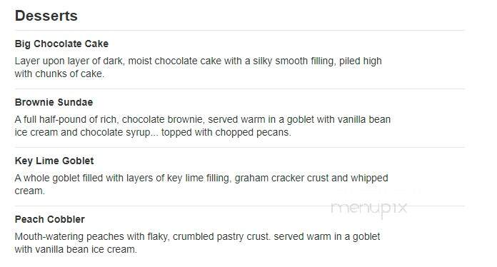 Up The Creek Fish Camp & Grill - Minot, ND menu_pic