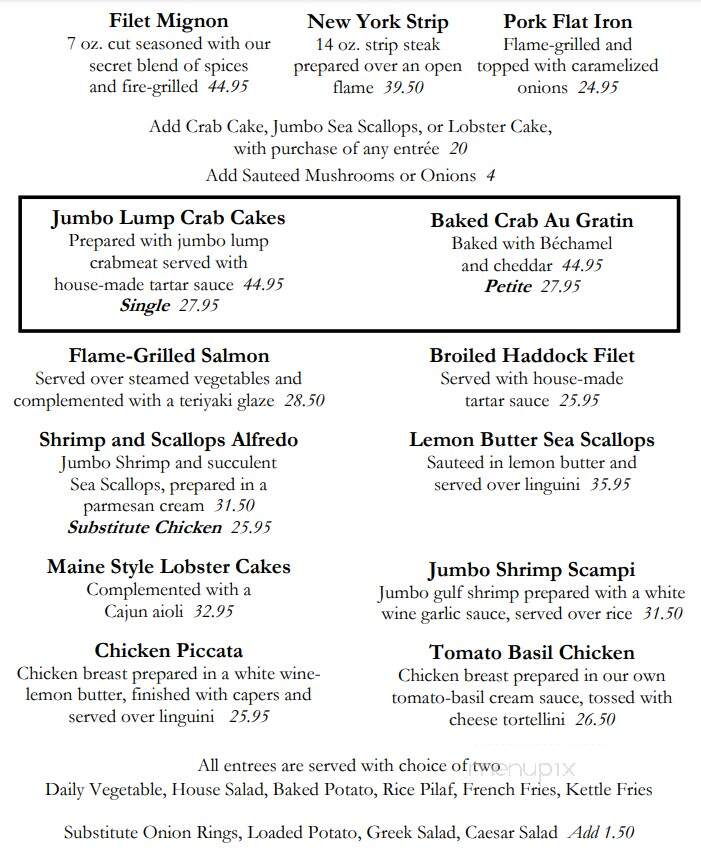 Copper Kettle - Chambersburg, PA menu_pic