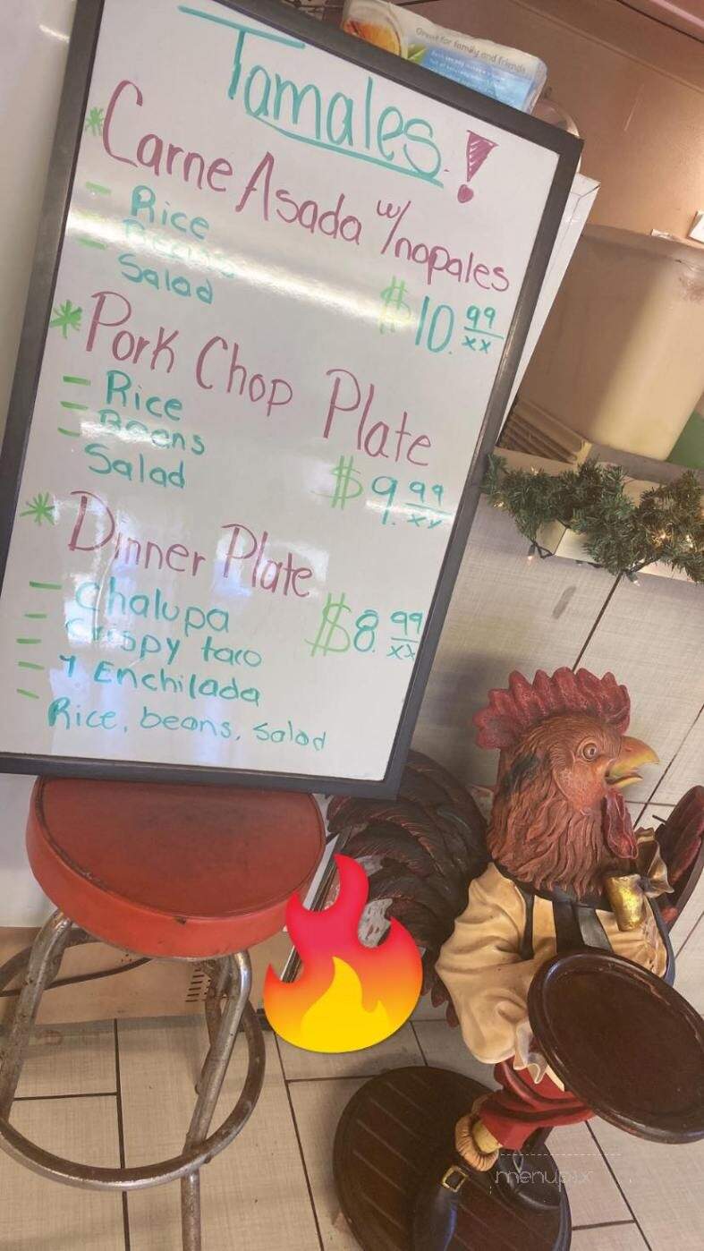 El Norteno Mexican Food - Victoria, TX menu_pic