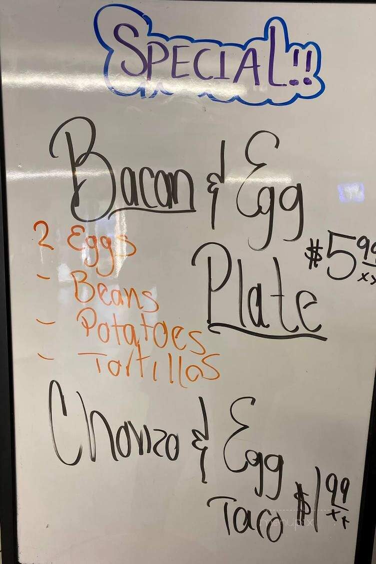 El Norteno Mexican Food - Victoria, TX menu_pic