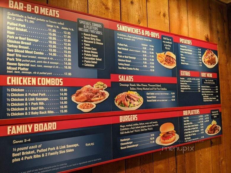 Pappas Bar-B-Q - Humble, TX menu_pic