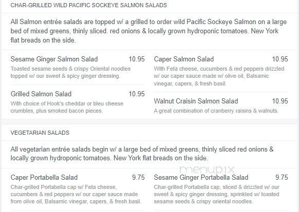 Brewery Creek Inn - Mineral Point, WI menu_pic