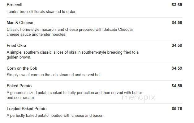 Captain D's Seafood - Talladega, AL menu_pic