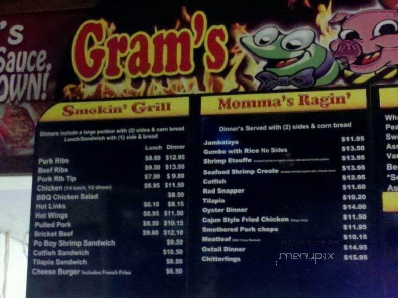 Gram's Mission Barbeque Palace - Riverside, CA