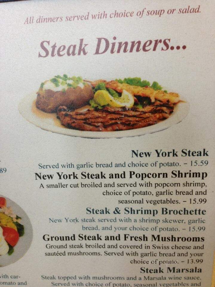 Niveen's Restaurant - Mckinleyville, CA menu_pic