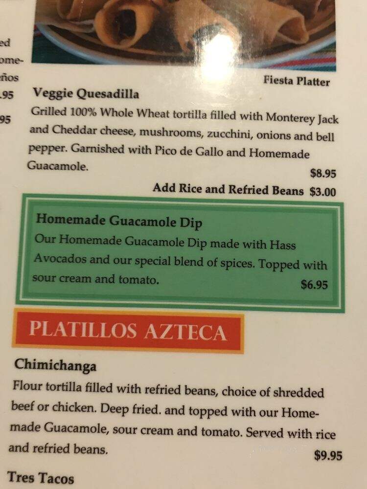 El Azteca Mexican Food II - Vacaville, CA