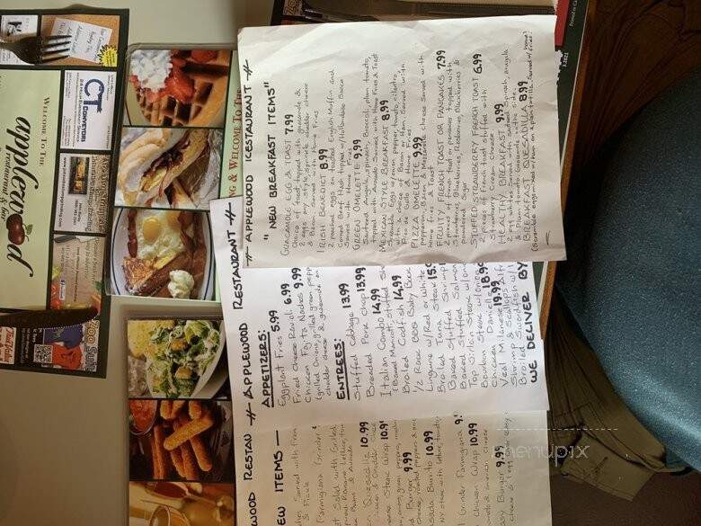 Applewood Restaurant & Bar - Bristol, CT menu_pic