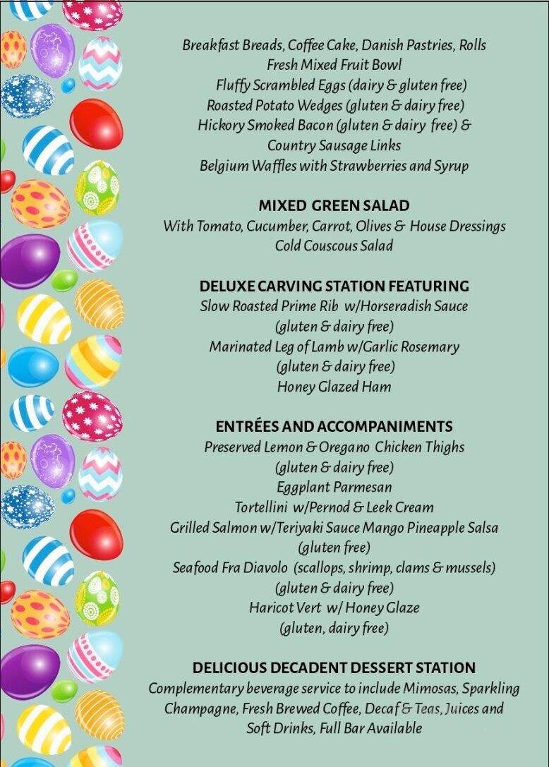 A Villa Louisa - Bolton, CT menu_pic