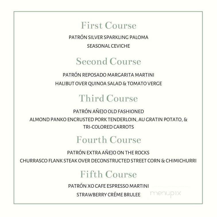 Halls Chophouse Greenville - Greenville, SC menu_pic