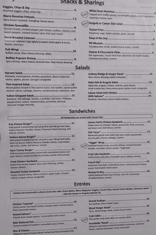 The Pub by Wegmans - Henrico, VA menu_pic