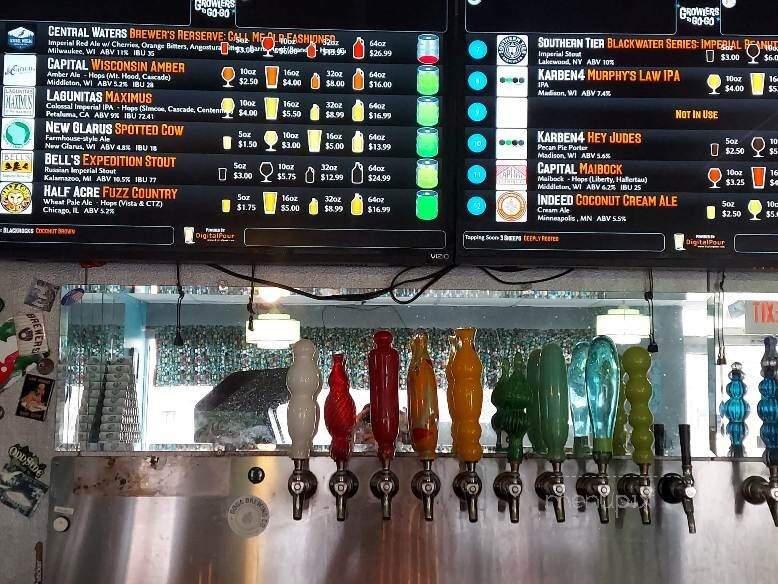 Growlers To Go-Go - Madison, WI menu_pic