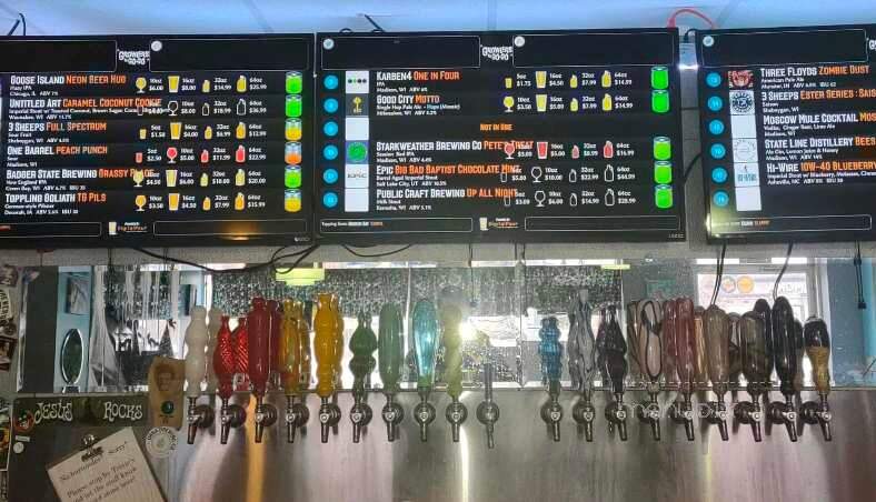 Growlers To Go-Go - Madison, WI menu_pic