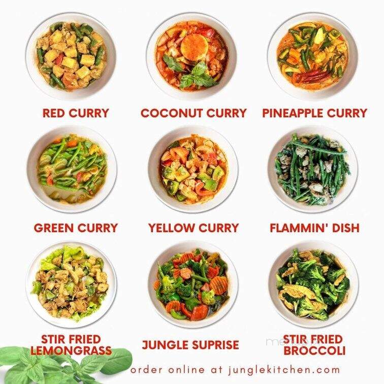 Jungle Kitchen - Chanhassen, MN menu_pic