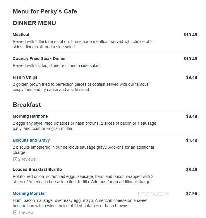 Perky's Cafe - Basehor, KS