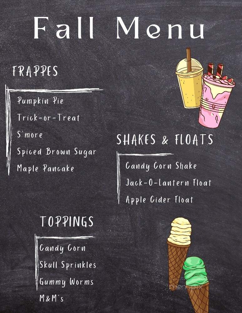 The Creamery at Daddy Joe's - Tabor City, NC menu_pic