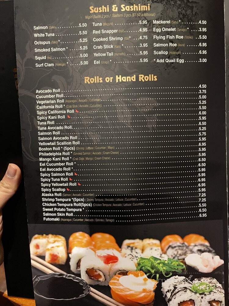 Fo Bistro - Montclair, VA menu_pic