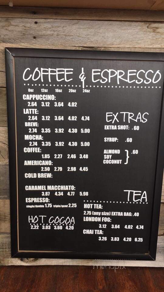 Mountain Timber Coffee - Meridian, ID menu_pic
