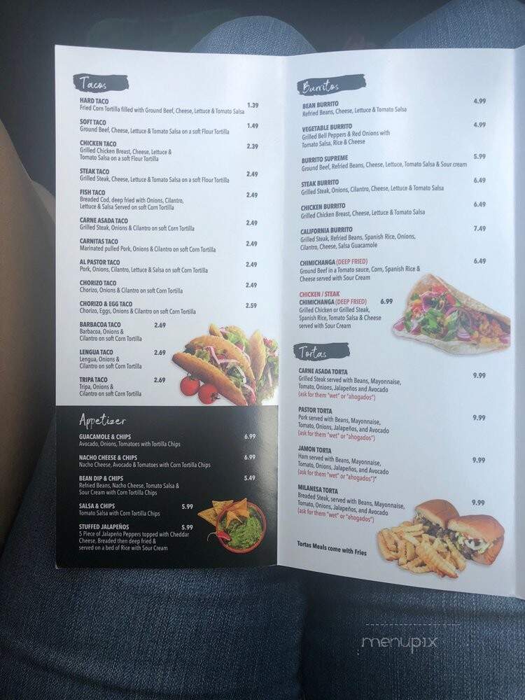 Dos Amigos Mexican Restaurant - South Bay, FL menu_pic