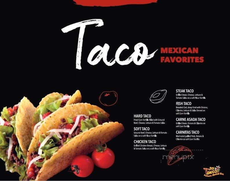 Dos Amigos Mexican Restaurant - South Bay, FL menu_pic