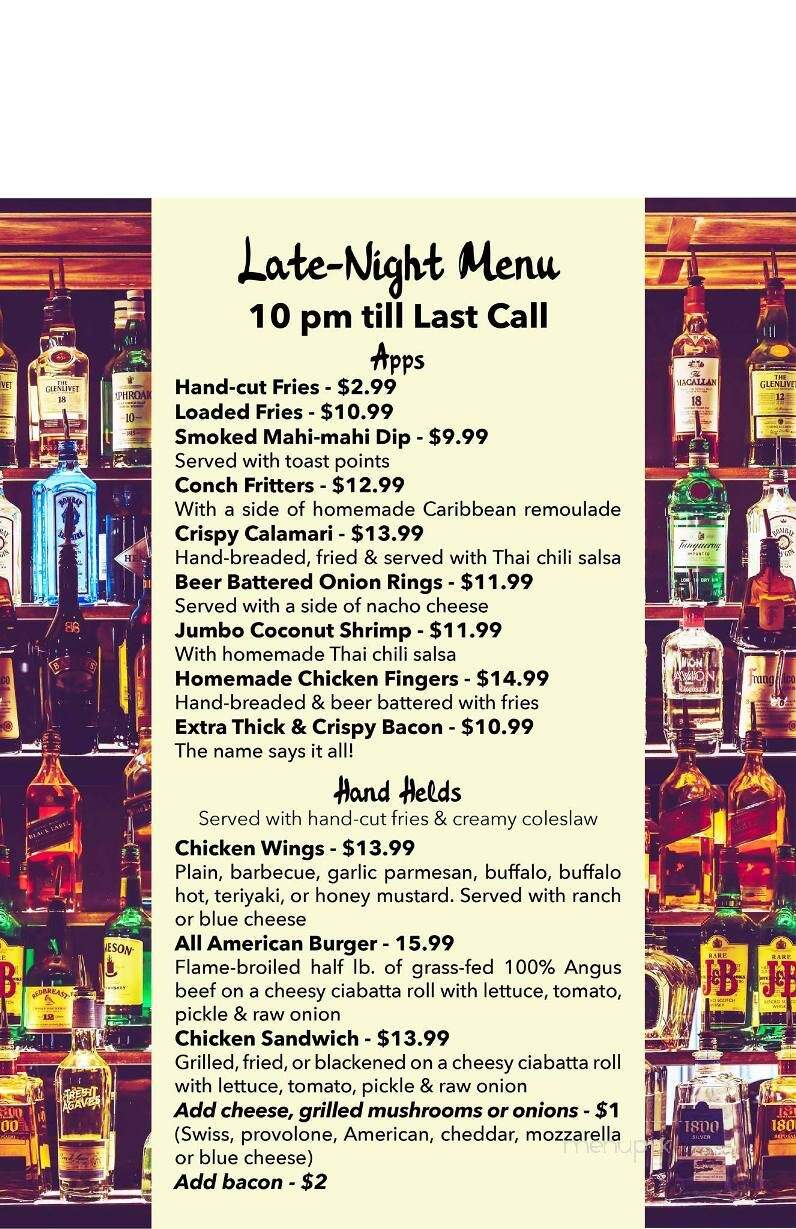 Liki Tiki BBQ - Fort Myers Beach, FL menu_pic