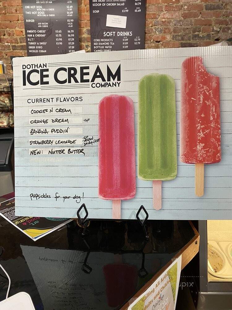 Stix and Cones - Dothan, AL menu_pic