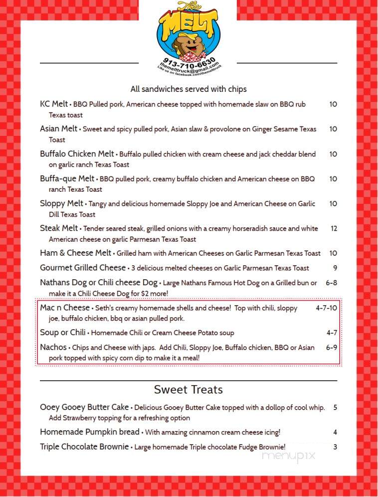 Servaes Brewing Company - Shawnee, KS menu_pic