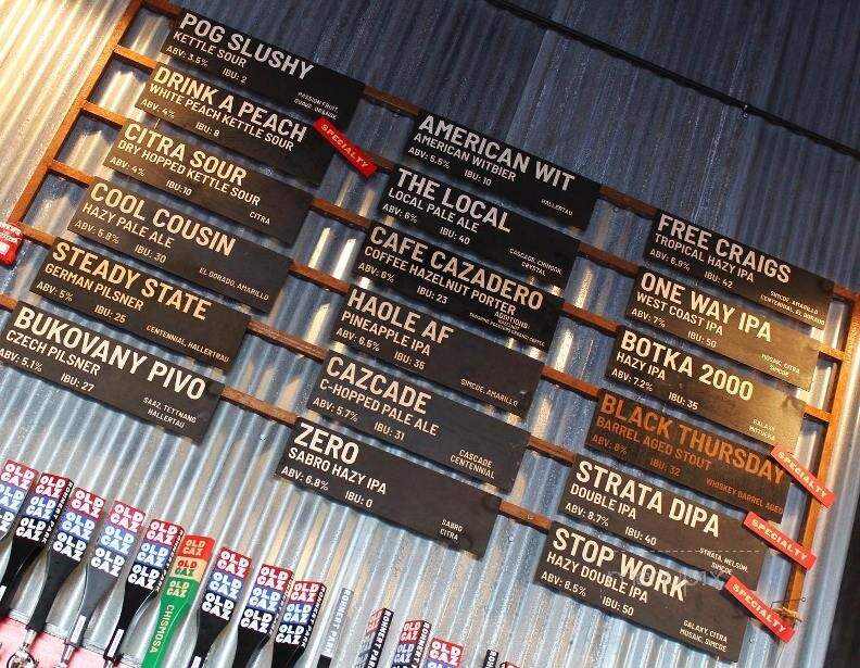 Old Caz Beer - Rohnert Park, CA menu_pic