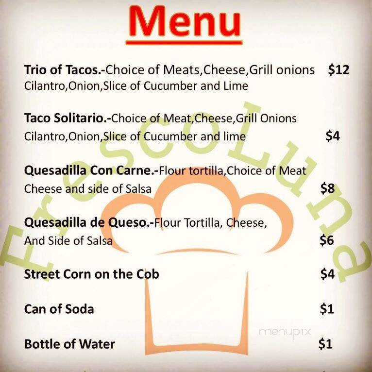 The Whale - Greenville, SC menu_pic