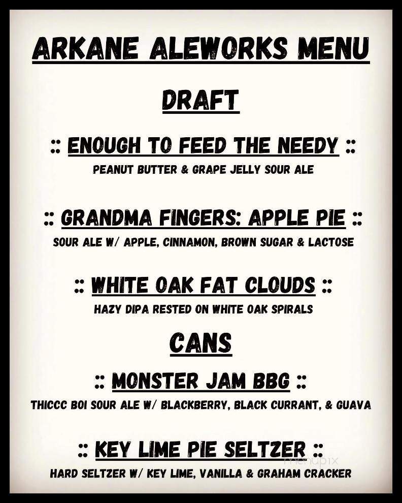 The Whale - Greenville, SC menu_pic