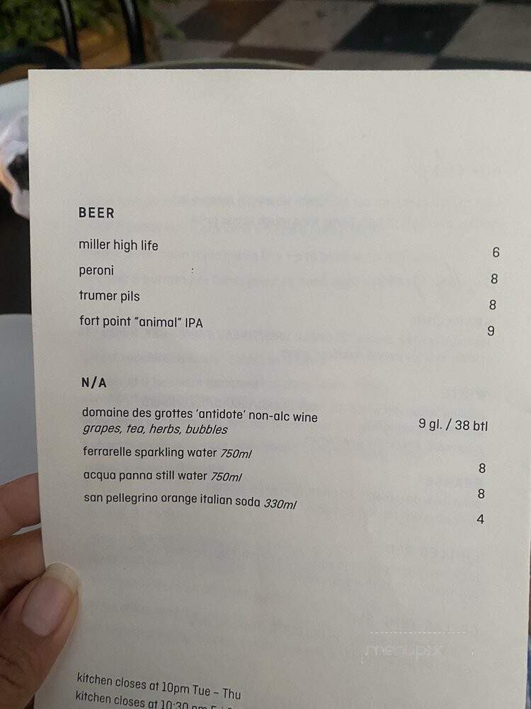 Lolo - Los Angeles, CA menu_pic