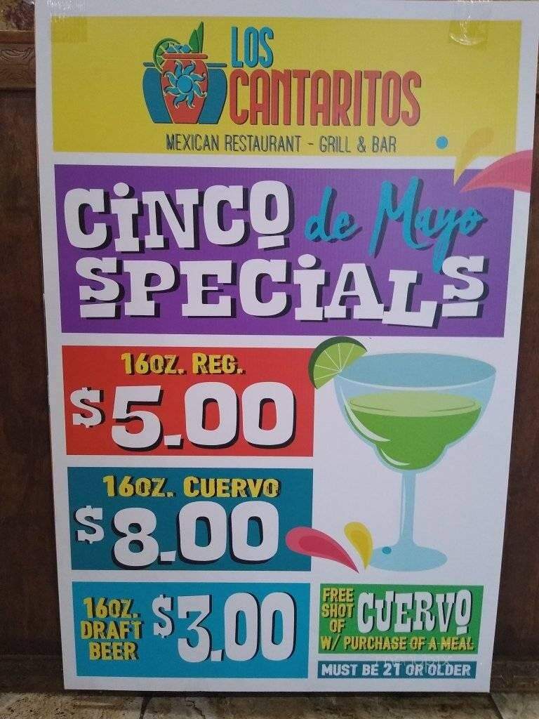 Los Cantaritos - Slidell, LA menu_pic