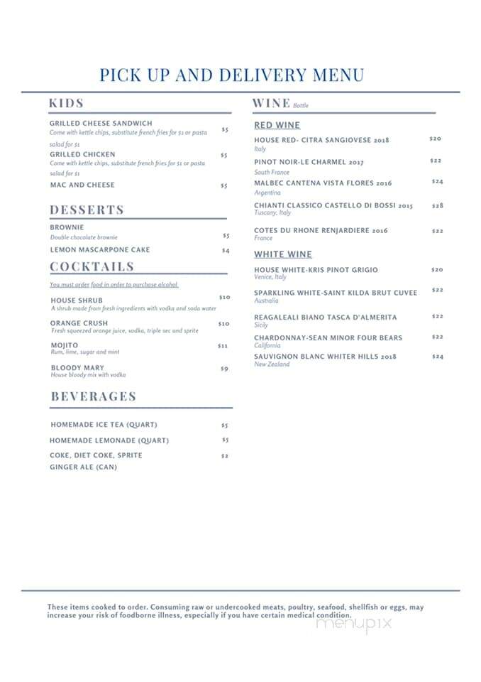 Izzy's Kitchen - Richmond, VA menu_pic