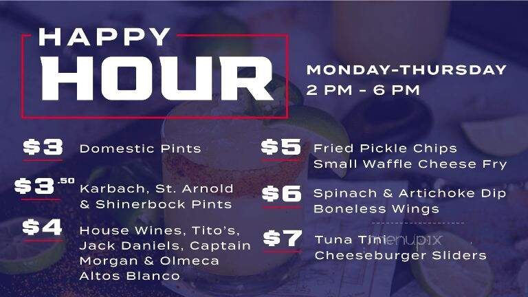 Walk-On's Sports Bistreaux - Spring, TX menu_pic