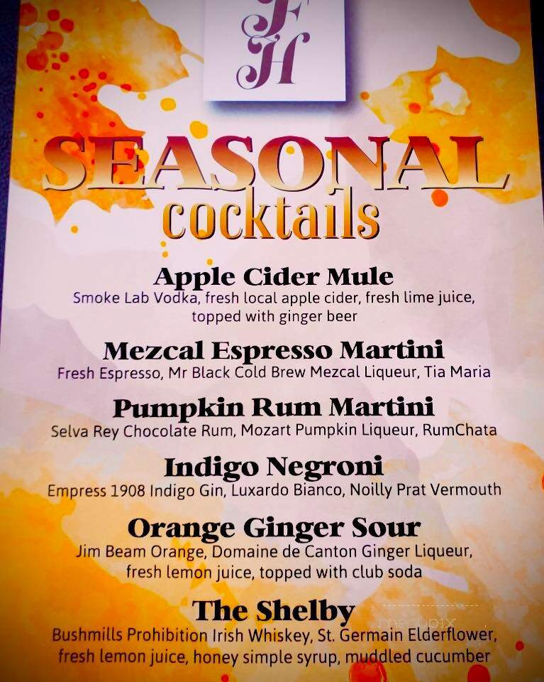 Founders House Pub and Patio - Milford, CT menu_pic