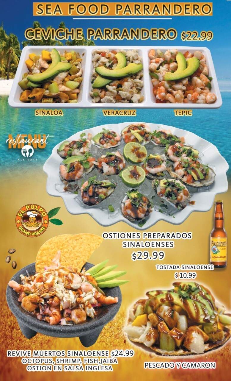 La Fisheria Seafood Kitchen - Addison, TX menu_pic